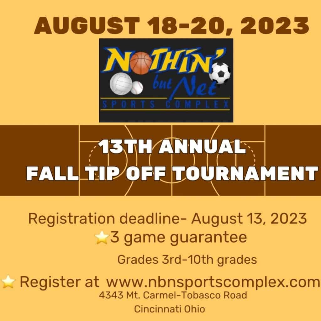 Nothin' But Net Tournaments - Nothin' but Net Sports Complex